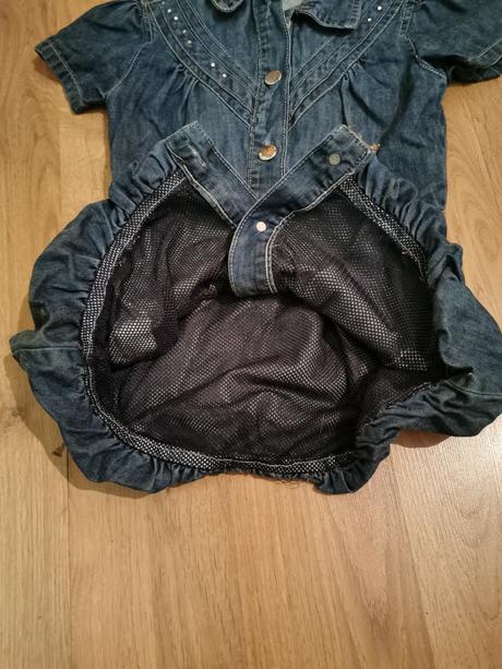 Detské riflove saty, 116