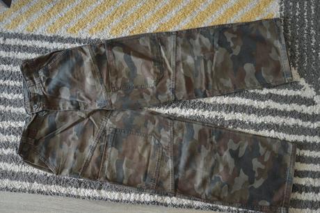 Maskáčové nohavice, f&f,140