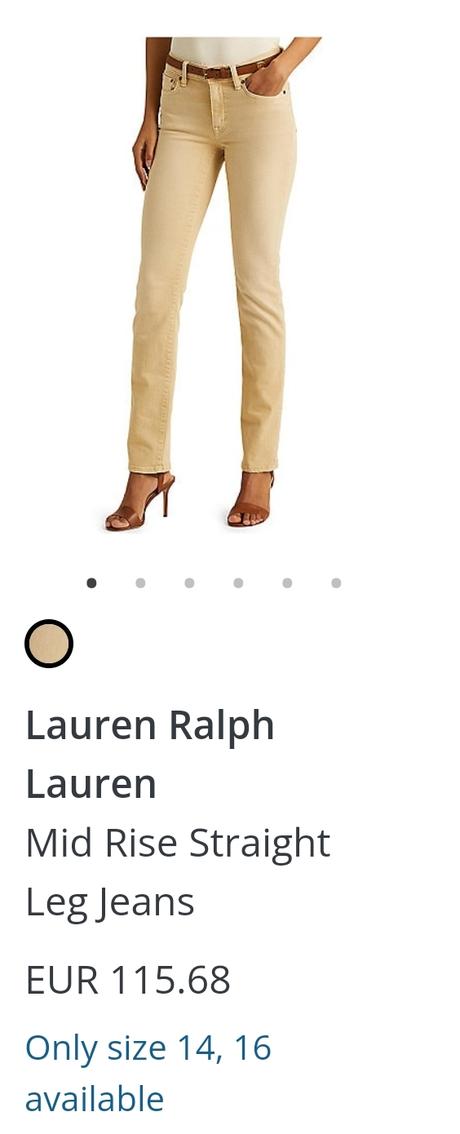 Rifle ralph raulen bezove vel 38/40, ralph lauren,40