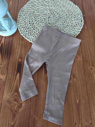 Vrúkované leginy 80-86, h&m,80