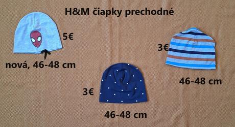 Bavlnené čiapky h&m, h&m,110