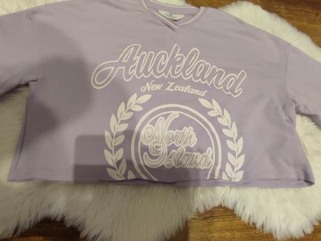 Crop tričko auckland 152/164, h&m,158