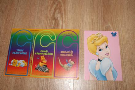 Oznamy na dvere+pohľadnica, 