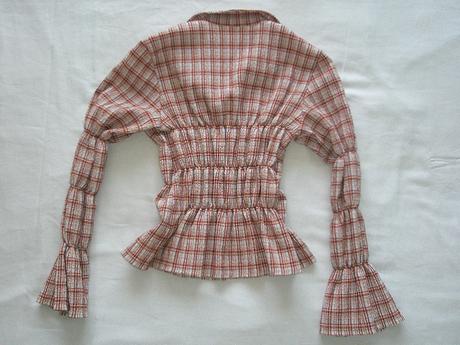 Károvaná blúzka veľ. 146, 146