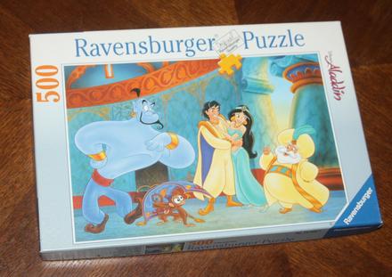 Puzzle disney aladin 500, 