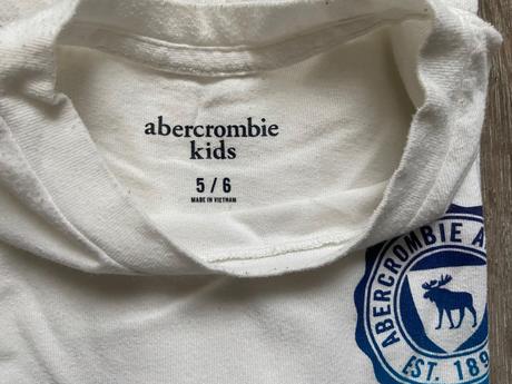 Tricko a&f 5/6 rokov/128, abercrombie&fitch,128