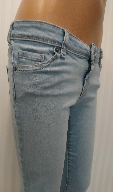 Riflové elastické trištvrťáky, vero moda, s/m, vero moda,s