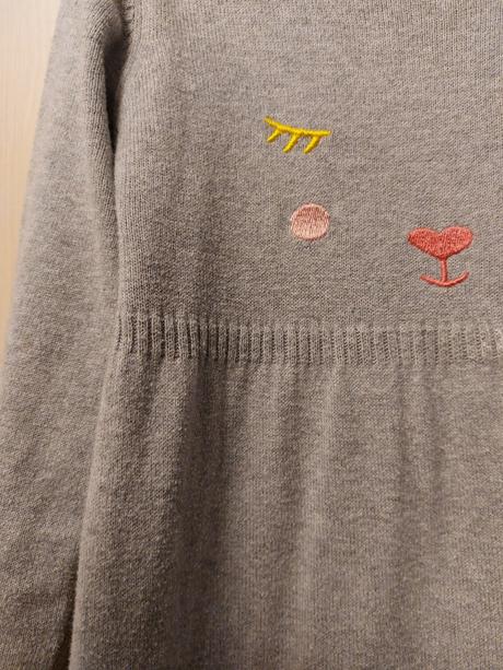 Úpletové šaty, lupilu,116