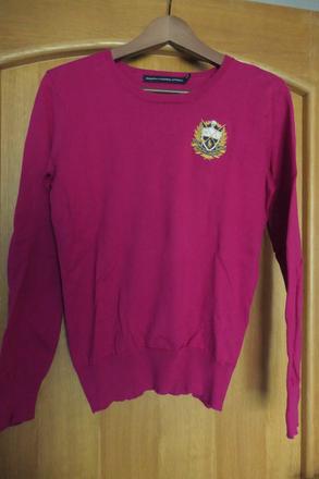 Ralph lauren original krasny damsky svetrik s/m, ralph lauren,s