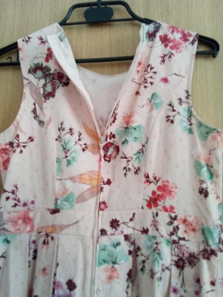 Kvetinové šaty, orsay,m