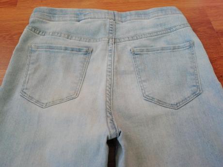 Nohavice riflové-legíny, veľkosť 134, f&f,134