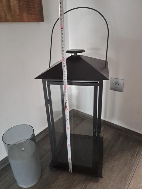 Lampáš + veľká sviečka na baterky, 