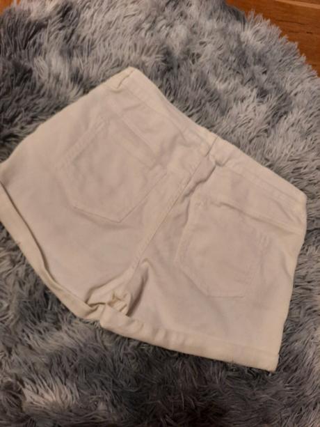 Riflové šortky, h&m,164