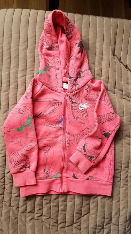 Nike cervena mikina velkost 86, nike,86
