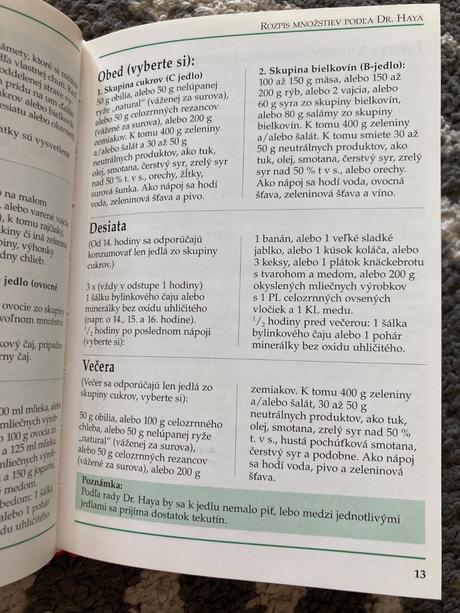 Oddelená strava doma a v reštaurácii (1999), 