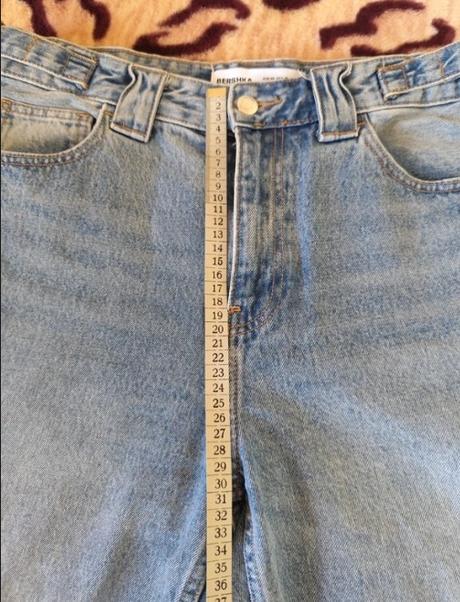 Rifle bershka veľ.38, nosené, bershka,38