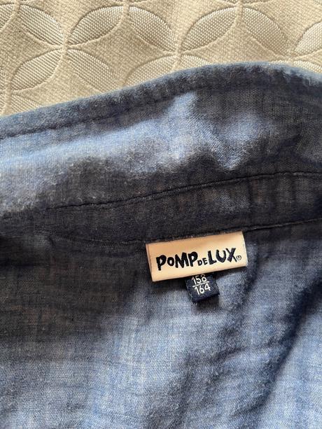 Košela bavlnena riflovy vzhlad pompdelux, pompdelux,164