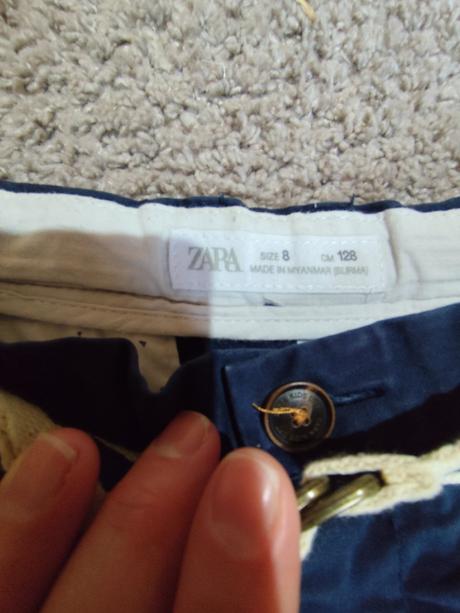 Elegantné letné kraťasy, zara,128