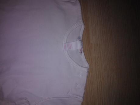 Biele tricko, h&m,74