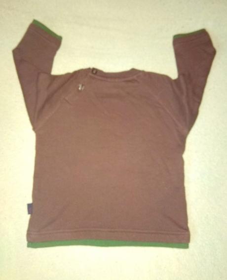 Mikina so zapinanim pri krku dobry stav, okay,86