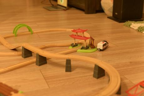 Vláčiková dráha s doplnkami, 