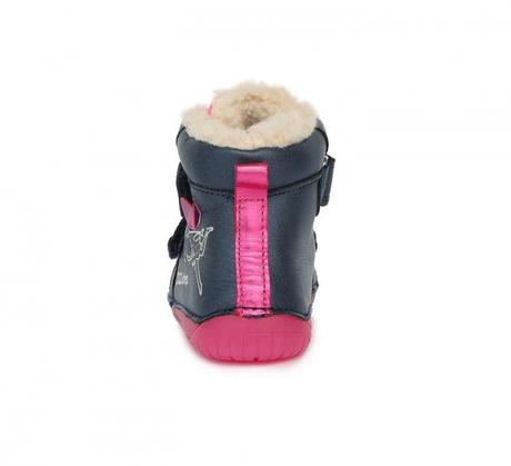Dievčenské zimné topánky d.dstep 21201318 b, d.d.step,23