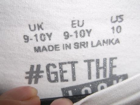 Letné dievčenské tričko, look,140