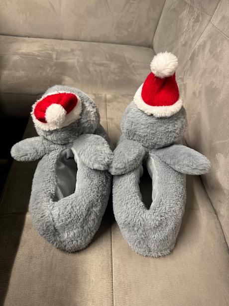 Vianočné papuče tučniak, 37