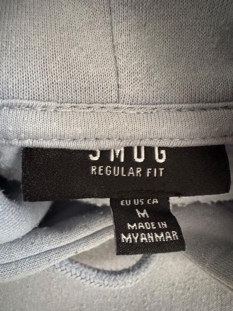 Mikina smog dymovej farby, new yorker,m