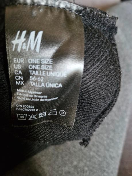 2x pletena ciapka, h&m,116