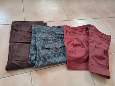 Dámske 3/4 capri nohavice, amisu,36