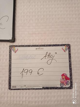 Písacie obojstranná tabuľka pre dievcatko, 