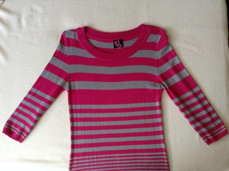 Svetríkové šaty k legínam, m