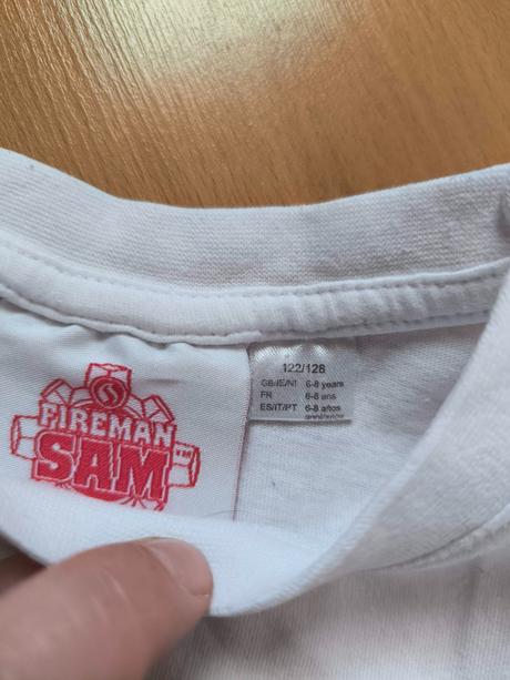 Tričko fireman sam, 122