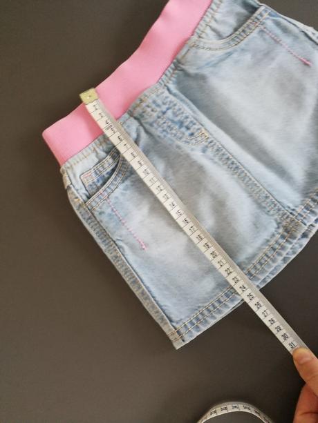 Riflová sukňa, f&f,92