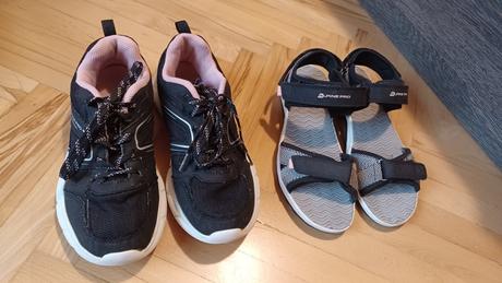 Tenisky + sandále za poštovné, alpine pro,38