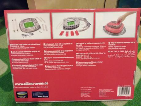 Allianz aréna 3d puzzle, 