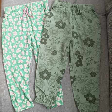 Letné nohavice 104/110, 3,5-5 rokov, h&m,110