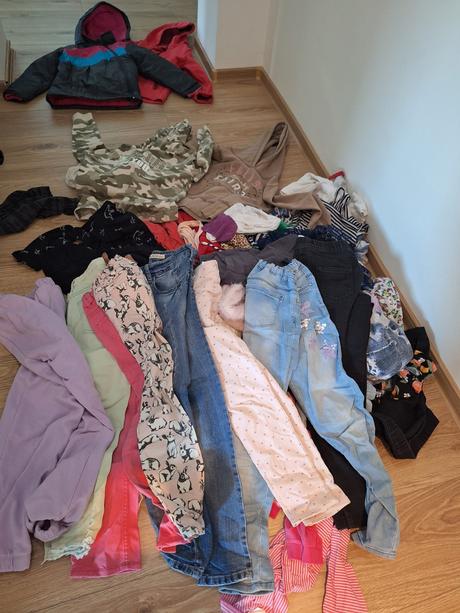 Mix oblečenia pre dievča - 5-9 rokov, 122–134