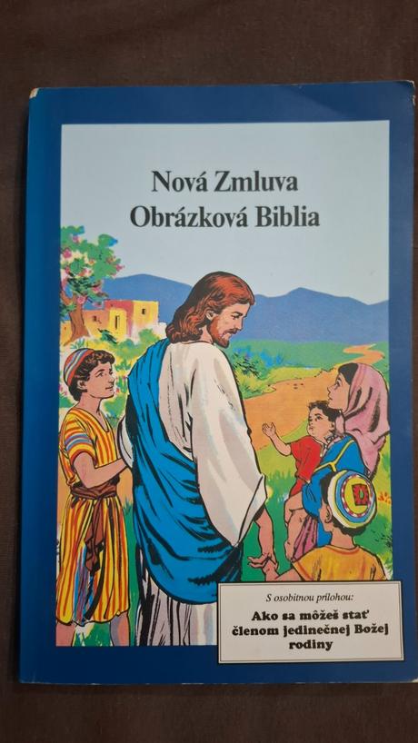 Kniha- obrázková biblia, 