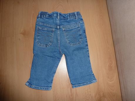 Dievčenské riflové trištvrťáky palomino, 110