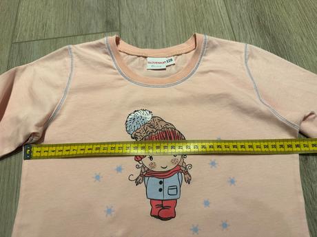 Pyžamko zimné dievčatko slovenka 128, slovenka,128