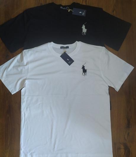 Pánske trička  znak vyšitý, ralph lauren,xl