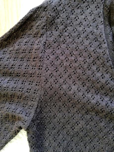 Dierkovaný kardigan 36, s