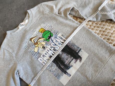 Bavlnená mikina, h&m,140