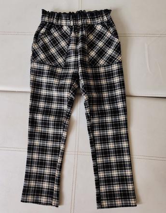 Karované nohavice zara, zara,110