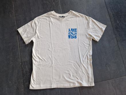 Oversize tričko s nápisom, new yorker,xs