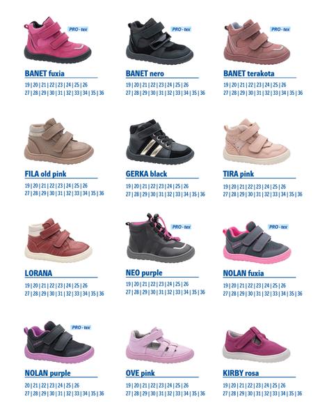 Protetika barefoot katalóg jeseň 2025, protetika,19 - 36