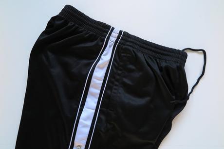Retro snap tepláky s odopínacími bokmi, xl