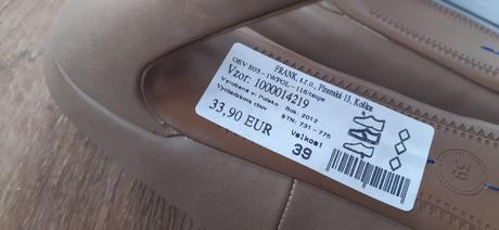 Zľava - topánky, 39